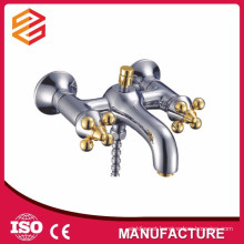 sanitary ware dual handle shower and bathtub mixer freestanding bathtub faucet